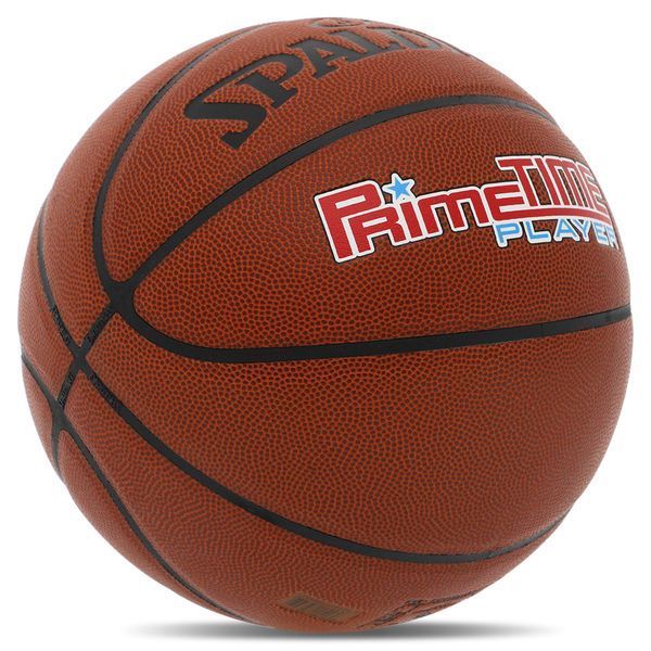 Мяч баскетбольный SPALDING PRIMETIME PLAYER 76885Y размер 7 коричневый 76885Y фото