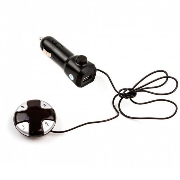 Трансмиттер модулятор MP3 UKC CM-S25 с магнитным держателем, Автомобильный трансмиттер bluetooth ws28439 фото
