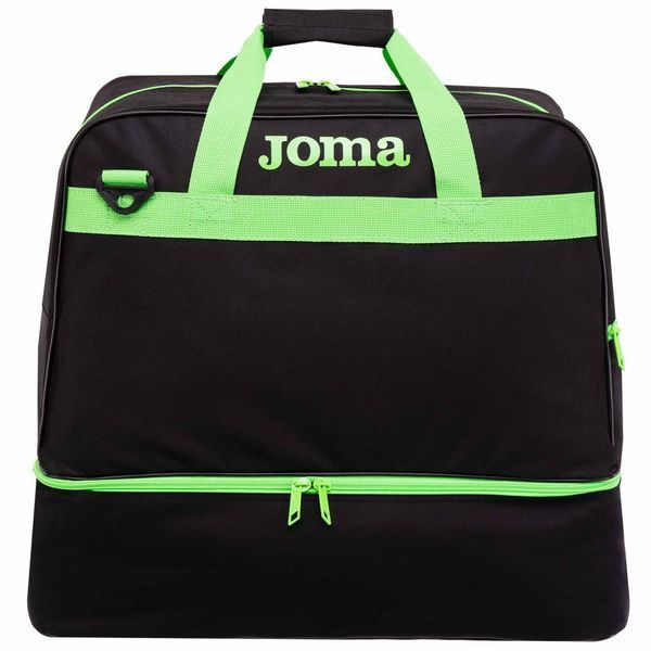 Сумка спортивная Joma TRAINING 400007-117 черный-зеленый 400007-117 фото