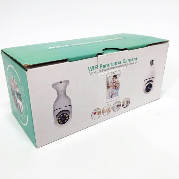 Камера видеонаблюдения лампочка CAM L1 E27 WIFI IP 360/90 поворотная ws87471 фото
