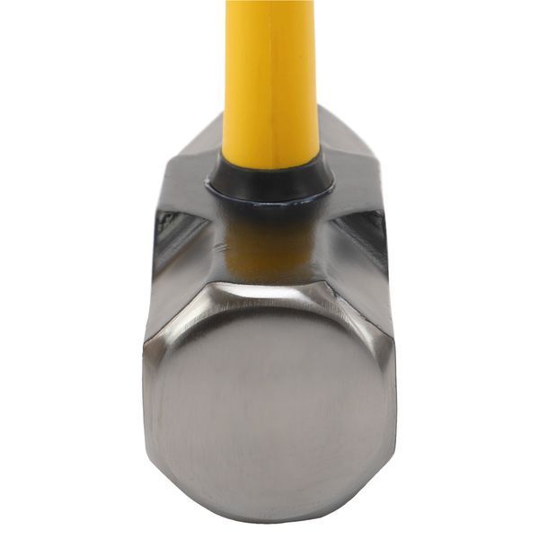 Кувалда стальная молот для кроссфита GYM HAMMER Zelart TA-9635-20LB 20LB (9,1кг) черный-желтый TA-9635-20LB фото