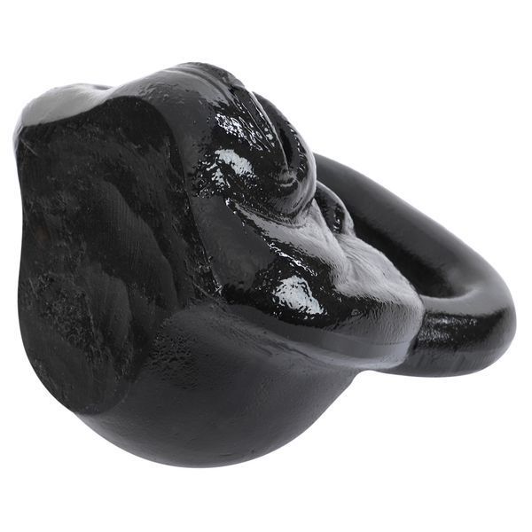 Гиря тренировочная цельная чугунная Iron head Monkey Zelart TA-9930 вес 25кг черный TA-9930 фото