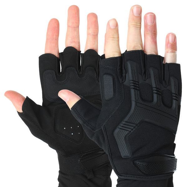 Перчатки тактические с открытыми пальцами Military Rangers BC-5628 M-XL цвета в ассортименте L BC-5628 фото