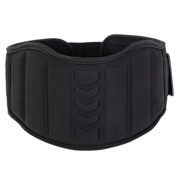 Пояс атлетический текстильный EZOUS POWER BELT ARMOR O-07 спинка-18см размер S-L черный O-07 фото