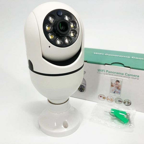 Камера видеонаблюдения лампочка CAM L1 E27 WIFI IP 360/90 поворотная ws87471 фото