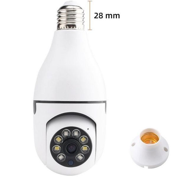 Камера видеонаблюдения лампочка CAM L1 E27 WIFI IP 360/90 поворотная ws87471 фото