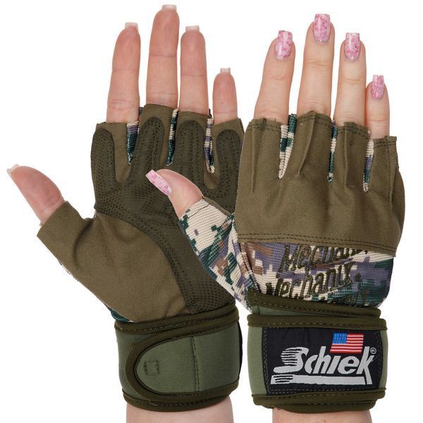Перчатки для фитнеса и тяжелой атлетики SCHIEK SP-Sport BC-4928 M-XL цвета в ассортименте L BC-4928 фото