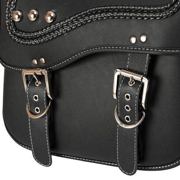 Кофры боковые для мотоцикла из экокожи Chopper SP-Sport HL616 2шт 42x30x15см черный HL616 фото