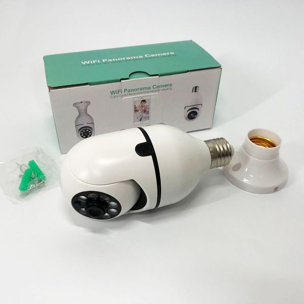 Камера видеонаблюдения лампочка CAM L1 E27 WIFI IP 360/90 поворотная ws87471 фото