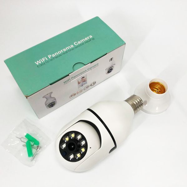 Камера видеонаблюдения лампочка CAM L1 E27 WIFI IP 360/90 поворотная ws87471 фото