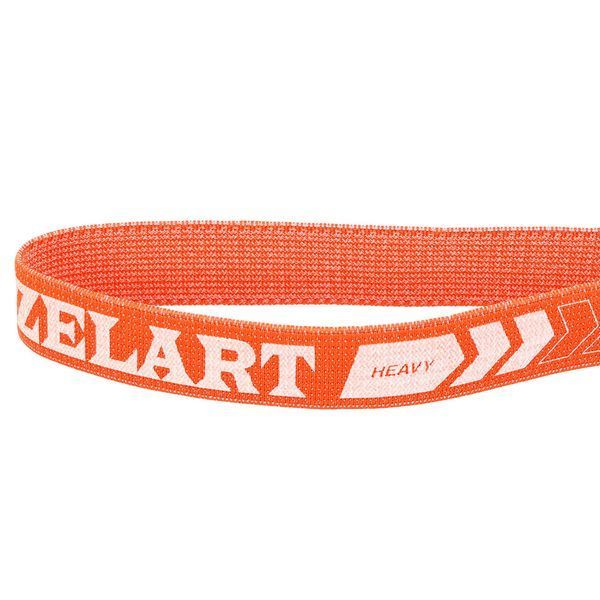 Резинка тканевая для упражнений лента сопротивления LOOP BANDS Zelart FI-1970-L L оранжевый FI-1970-L фото