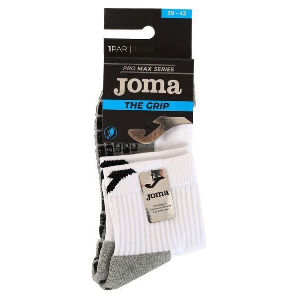Носки футбольные противоскользящие Joma ANTI-SLIP 400798-200 размер 39-46 белый 39-42 400798-200 фото