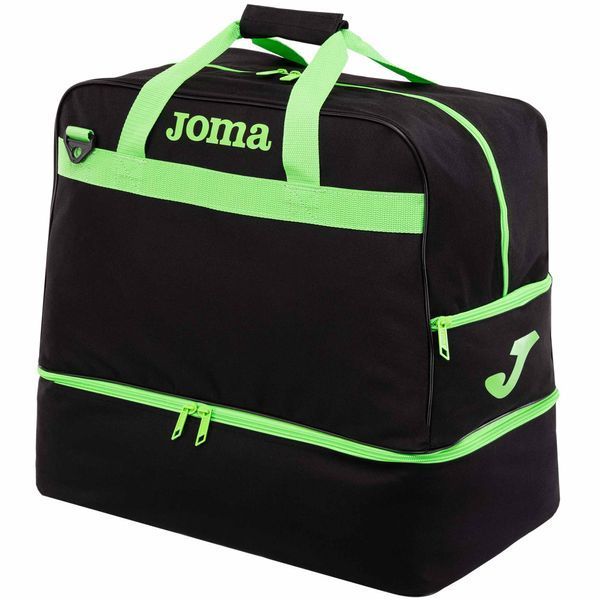 Сумка спортивная Joma TRAINING 400007-117 черный-зеленый 400007-117 фото