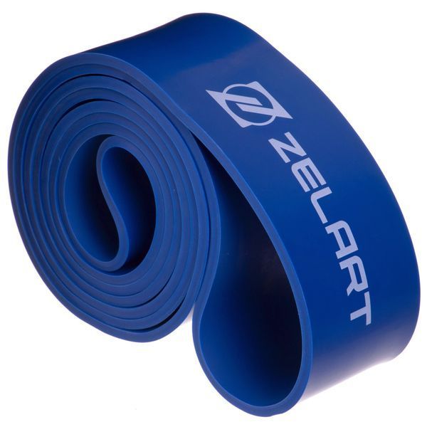 Резина петля для подтягиваний и тренировок лента силовая Zelart POWER LOOP FI-2606-5 27-68кг синий FI-2606-5 фото