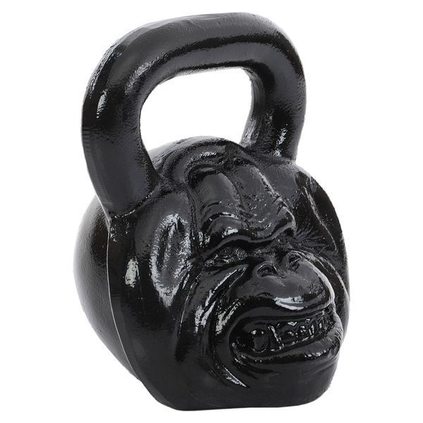 Гиря тренировочная цельная чугунная Iron head Monkey Zelart TA-9930 вес 25кг черный TA-9930 фото