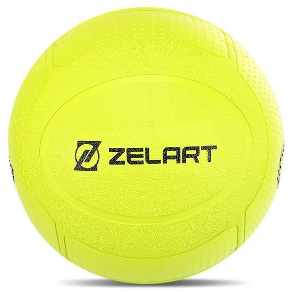 Слэмбол мяч набивной для кроссфита и фитнеса Slam Ball Mdbuddy FI-1774-7 7кг салатовый FI-1774-7 фото