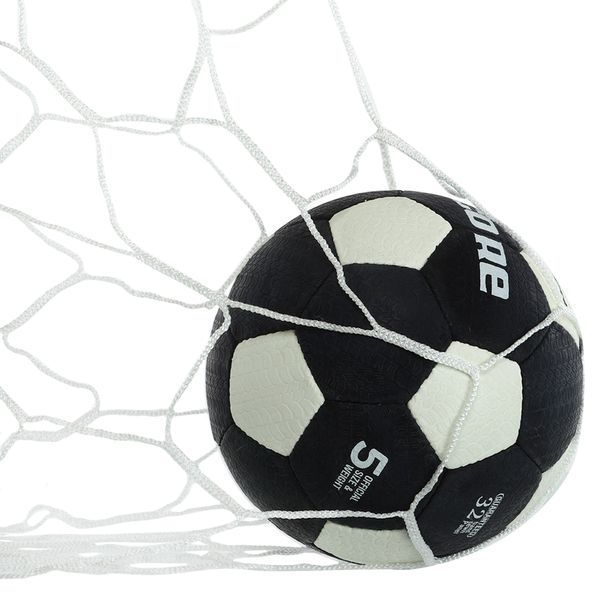 Сетка на ворота футбольные в комплекте из 2 штук SP-Sport C-8599 7.5x2.5x1.48х2.5м 2шт белый C-8599 фото