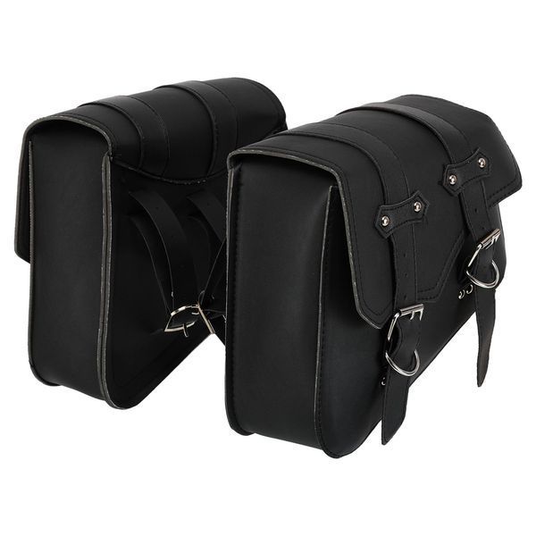 Кофри бічні для мотоцикла з екошкіри Chopper SP-Sport HL617 2шт 28x24x11смчорний HL617 фото