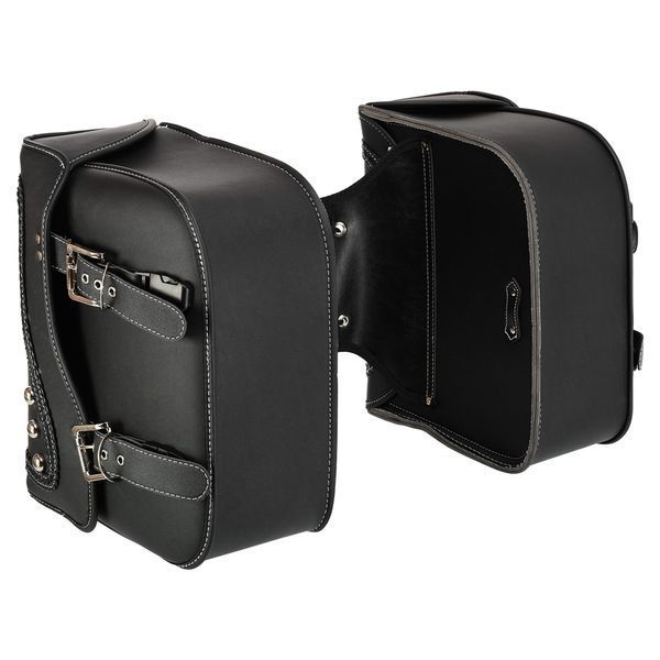 Кофры боковые для мотоцикла из экокожи Chopper SP-Sport HL616 2шт 42x30x15см черный HL616 фото