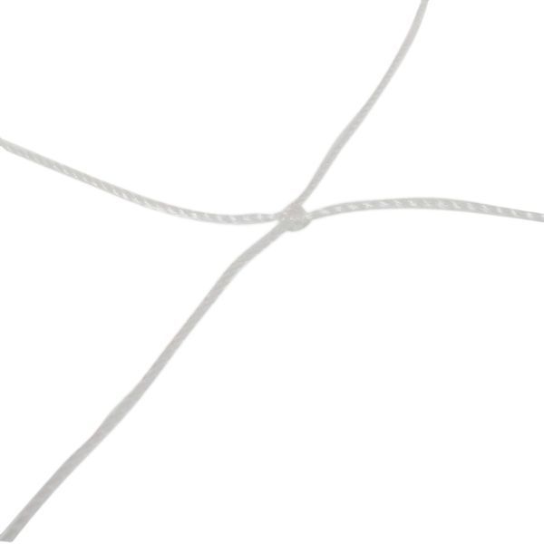 Сетка на ворота футбольные в комплекте из 2 штук STAR SN320H 7,5x2,5x1,48х2,5м 2шт белый SN320H фото