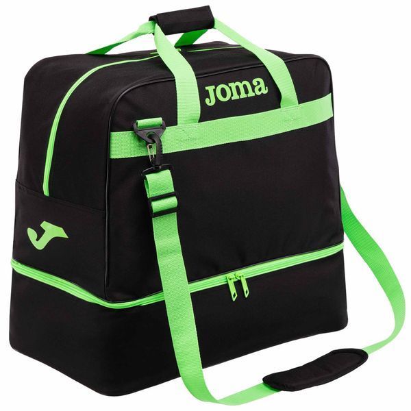 Сумка спортивная Joma TRAINING 400007-117 черный-зеленый 400007-117 фото