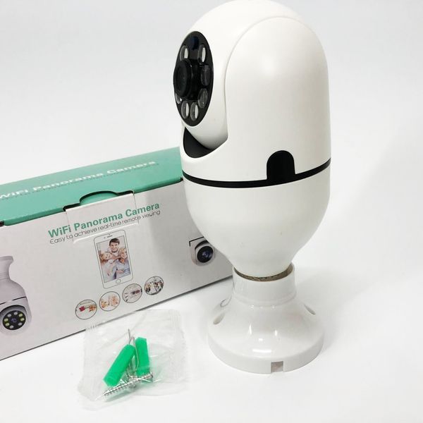 Камера видеонаблюдения лампочка CAM L1 E27 WIFI IP 360/90 поворотная ws87471 фото
