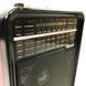 Радиоприемник GOLON RX-9100 USB+SD Радио с фонарем, Ретро радиоприемник, Fm передатчик. Цвет: красный ws15633 фото 8