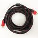 Кабель усиленный 5м переходник адаптер HDMI-HDMI папа-папа аудио видео шнур в обмотке ws85257 фото 13