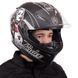 Мотошлем интеграл (full face) QKE HARLEY QUINN Rider Crazy Girl M-9545 M-XL черный-белый L M-9545 фото 19