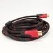 Кабель усиленный 5м переходник адаптер HDMI-HDMI папа-папа аудио видео шнур в обмотке ws85257 фото 8