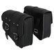 Кофри бічні для мотоцикла з екошкіри Chopper SP-Sport HL617 2шт 28x24x11смчорний HL617 фото 1