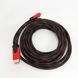 Кабель усиленный 5м переходник адаптер HDMI-HDMI папа-папа аудио видео шнур в обмотке ws85257 фото 17