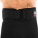 Пояс атлетический текстильный EZOUS POWER BELT ARMOR O-07 спинка-18см размер S-L черный O-07 фото 9