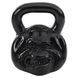 Гиря тренировочная цельная чугунная Iron head Monkey Zelart TA-9930 вес 25кг черный TA-9930 фото 1