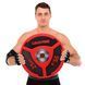 Бамперні диски поліуретанові Bumper Plates LiveUp LP8027-25 o50.5мм 25кг червоний-чорний LP8027-25 фото 9
