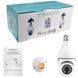 Камера видеонаблюдения лампочка CAM L1 E27 WIFI IP 360/90 поворотная ws87471 фото 5