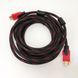 Кабель усиленный 5м переходник адаптер HDMI-HDMI папа-папа аудио видео шнур в обмотке ws85257 фото 12