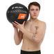 Мяч набивной медицинский для кроссфита WALL BALL Zelart TA-7822-3 вес-3кг черный TA-7822-3 фото 9