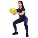Слэмбол мяч набивной для кроссфита и фитнеса Slam Ball Mdbuddy FI-1774-7 7кг салатовый FI-1774-7 фото 9