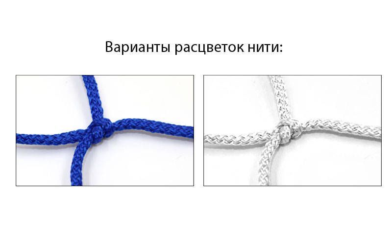 Сітка для міні-футболу та гандболу SP-Planeta Стандарт1.1 SO-5287 3x2x1м 2шт синій-жовтий SO-5287 фото