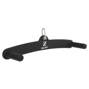 Рукоятка для тяги із середнім хватом Mide Grip нековзне покриття Zelart TA-9632 53см чорний TA-9632 фото