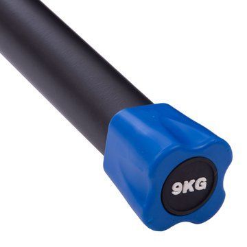 Бодибар Body Bar Zelart FI-1251-9 вес 9кг черный-синий FI-1251-9 фото