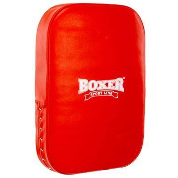 Макивара Прямая тренировочная для отработки ударов кожаная BOXER 1019-01 60х40х10см 1шт цвета в ассортименте 1019-01 фото
