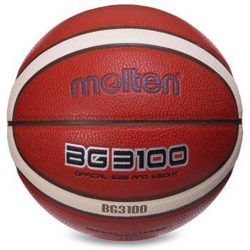 Мяч баскетбольный MOLTEN B6G3100 размер 6 оранжевый B6G3100 фото