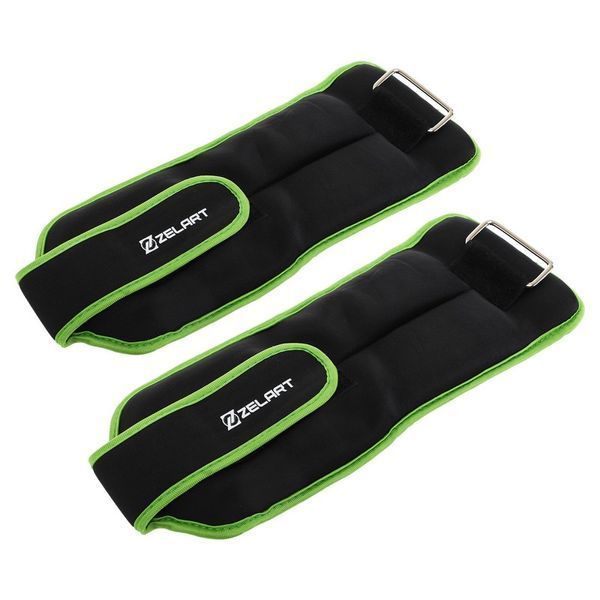 Утяжелители-манжеты для рук и ног Zelart FI-5732-4 2x2кг цвета в ассортименте FI-5732-4 фото