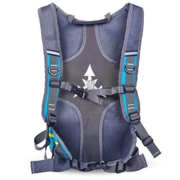Моторюкзак с местом под гидратор MONSTER MS-6339-BL 14л 45x25x12см серый-синий MS-6339-BL фото