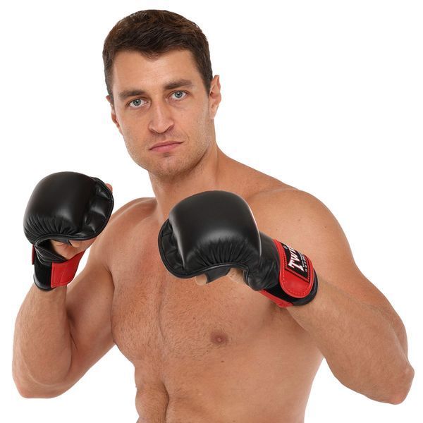 Перчатки Крабы спаринговые для MMA TWINS GGL-1 M-XL цвета в ассортименте XL GGL-1 фото