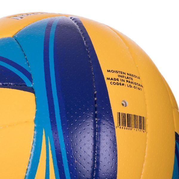 Мяч волейбольный BALLONSTAR LG0161 №5 PU желтый-синий LG0161 фото