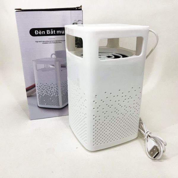 Лампа от комаров USB Bug Zapper Fly White ws19695-1 фото