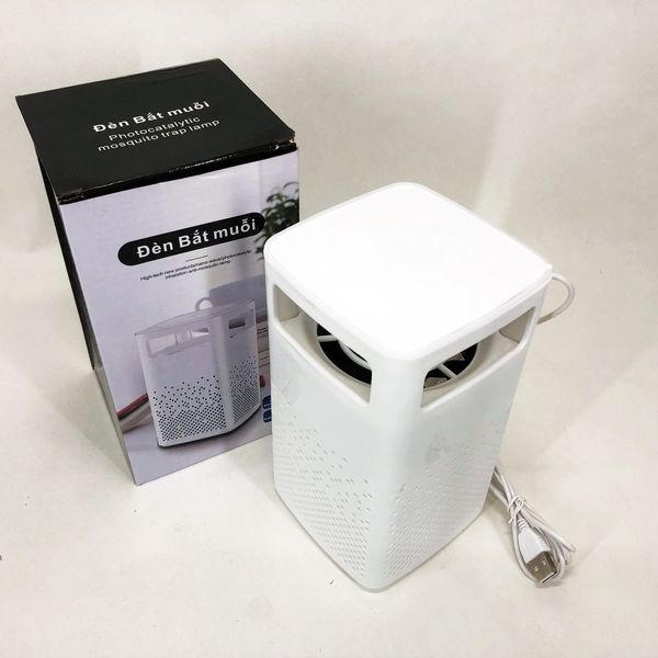 Лампа от комаров USB Bug Zapper Fly White ws19695-1 фото